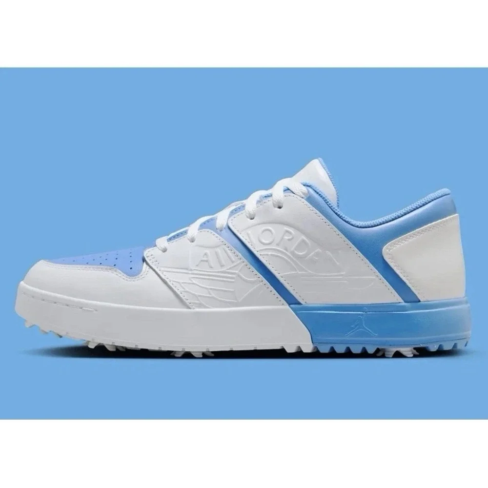 Jordan 1 Nu Retro Golf Shoes 'University Blue' FZ4153-101 Men's Size 10